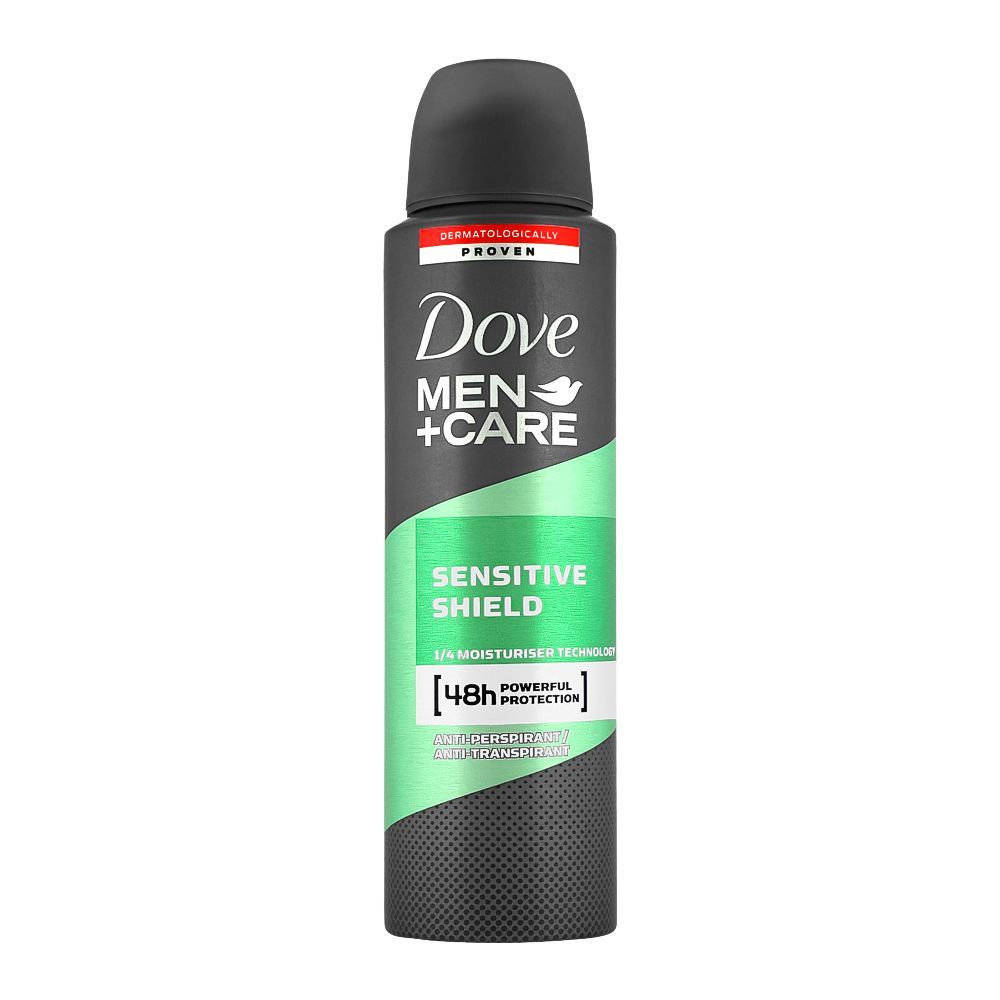 Dove Men + Care Sensitive Shield Anti-Prespirant Deodorant Spray, 150ml