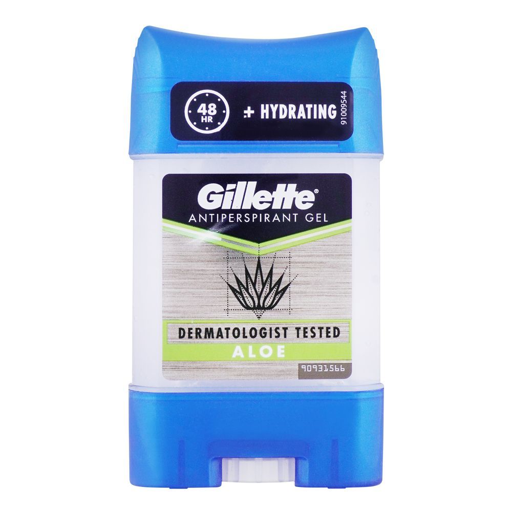 Gillette Hydrating Aloe 48H Antiperspirant Clear Gel, 70ml