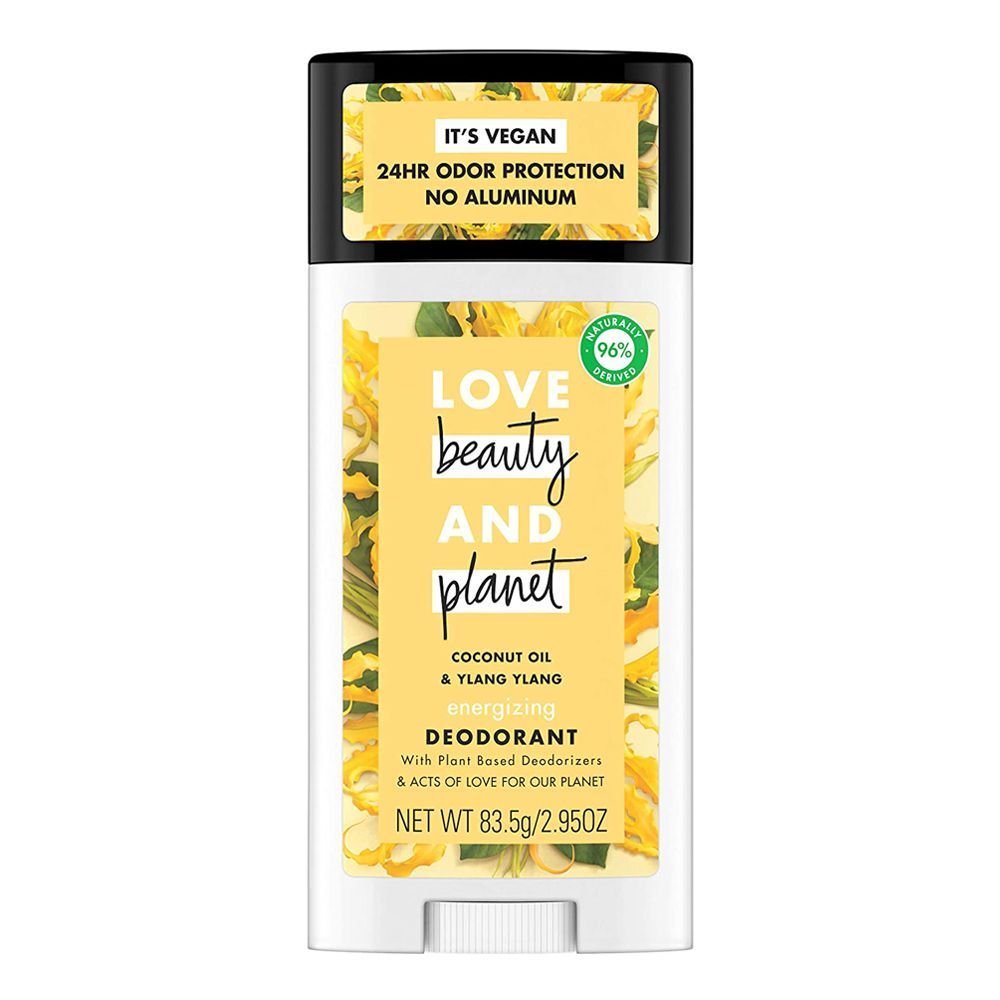 Love Beauty And Planet Coconut Oil & Ylang Ylang Deodorant Stick, 83.5g