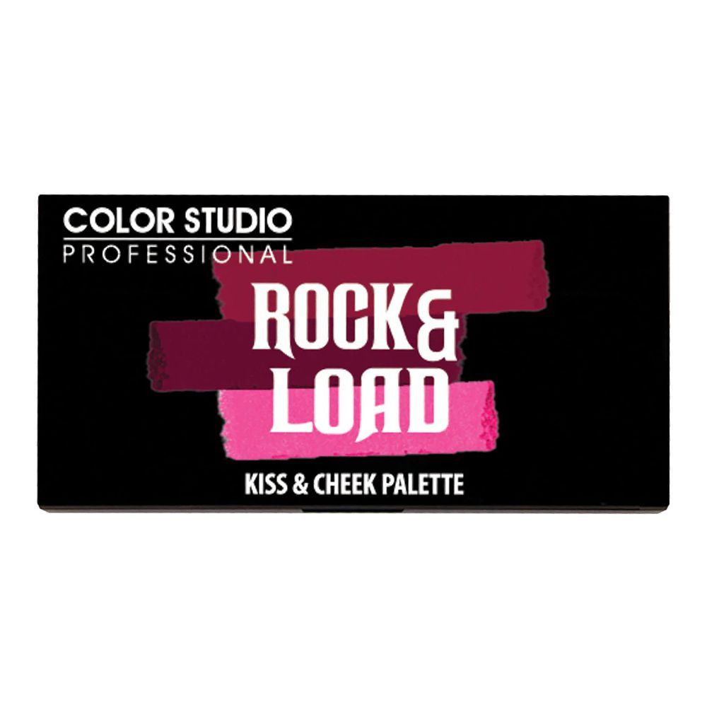 Color Studio Rock & Load Kiss & Cheek Palette, 8-Shades