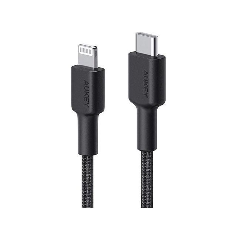 Aukey USB-C To Lightning Cable, 2m/6.6ft, CB-CL03