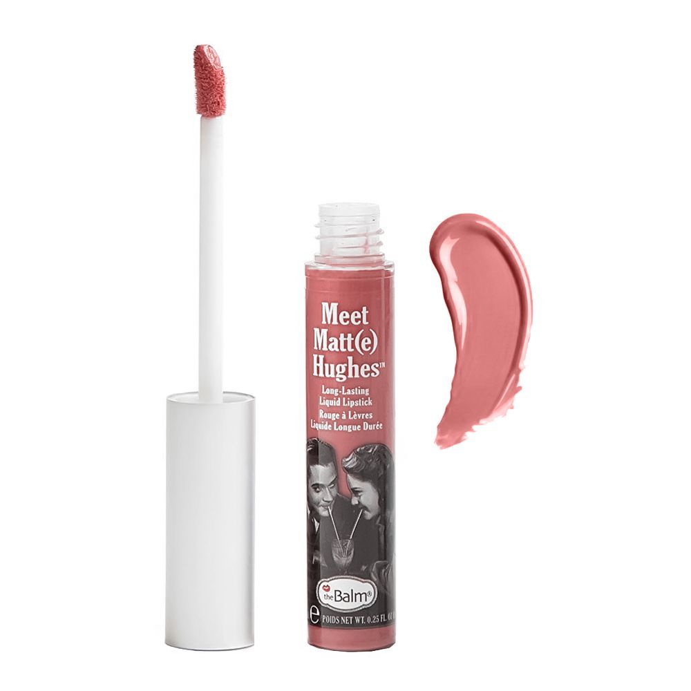 The Balm Meet Matt(e) Hughes Liquid Lipstick, Genuine, 7.4ml