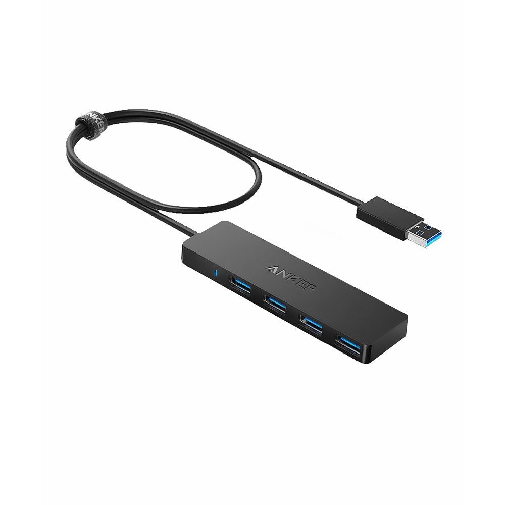 Anker 4-Port Ultra Slim USB 3.0 Data Hub Black, A7516015