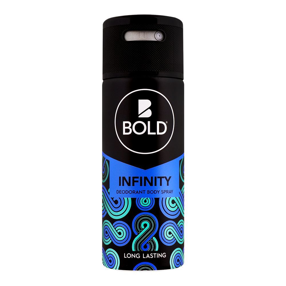 Bold Infinity Long Lasting Deodorant Body Spray, 150ml
