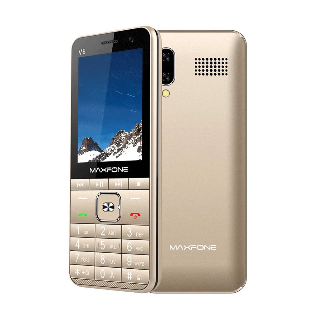 Maxfone V6 Gold Mobile Phone