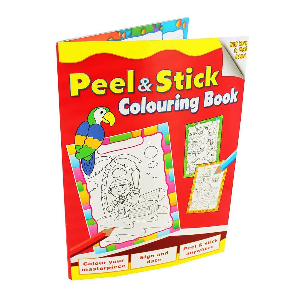 Order Peel & Stick Colouring Book: Parrot Online at Special Price in ...