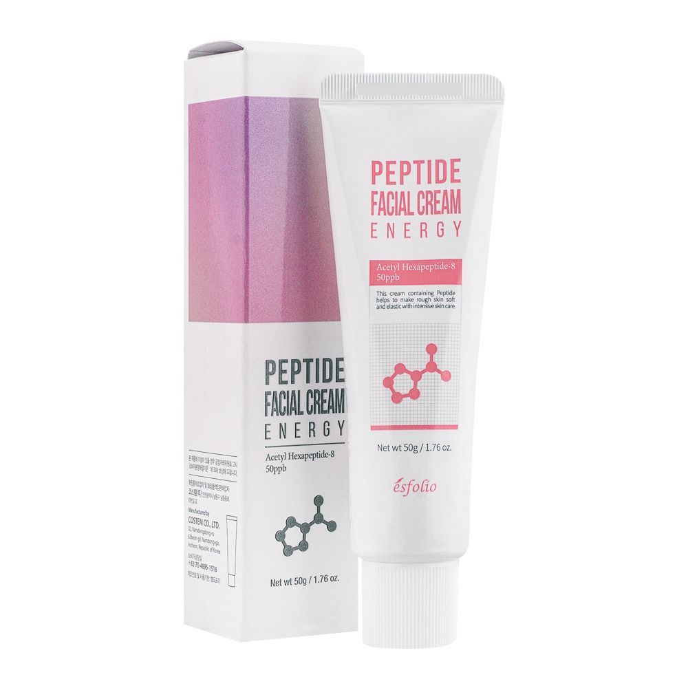 Esfolio Peptide Energy Facial Cream, 50g