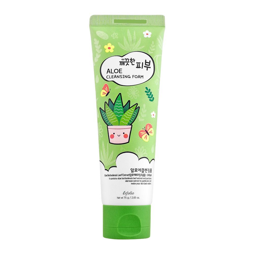 Esfolio Aloe Cleansing Foam, 75g