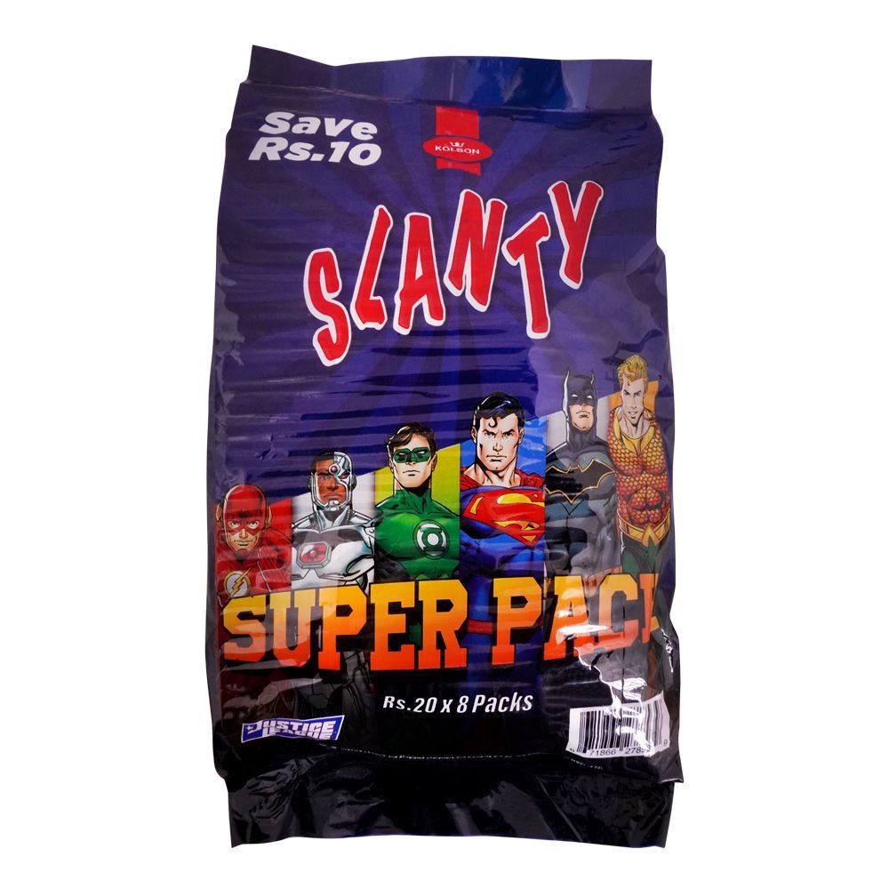 Kolson Slanty Mix Flavours Super Heroes Pack, Save Rs.10/-