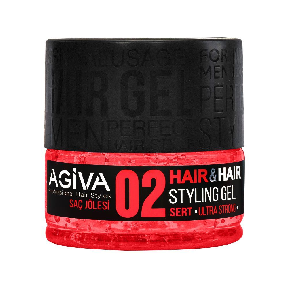 Agiva Professional Ultra Strong Hair & Hair Styling Gel, 02, 200ml