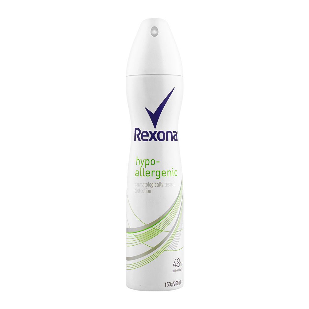 Rexona Motion Sense Women hypo-Allergenic 48hrs Antiperspirant Body Spray, 250ml