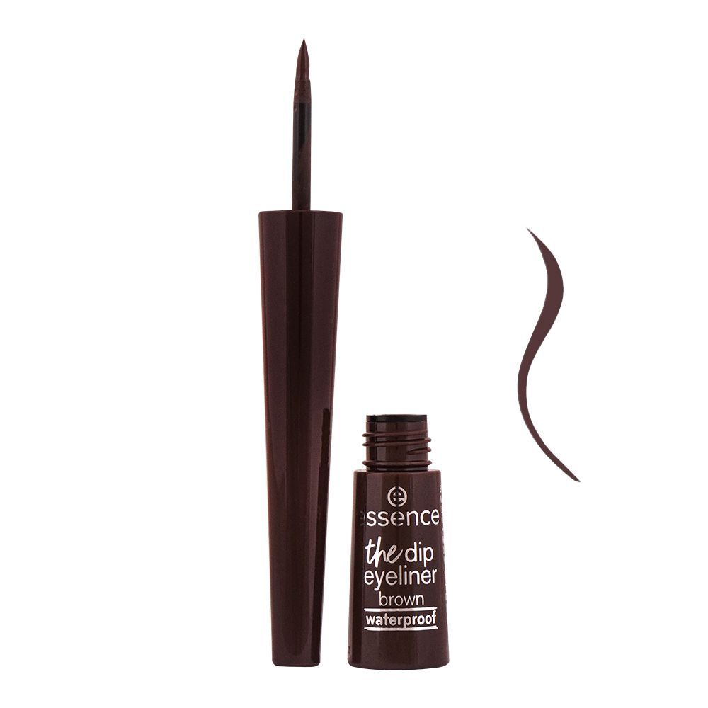 Essence The Dip Eye Liner, Waterproof, Brown