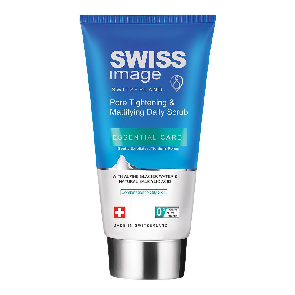 Swiss Image Pore Tightening & Mattifying Daily Scrub, 150ml