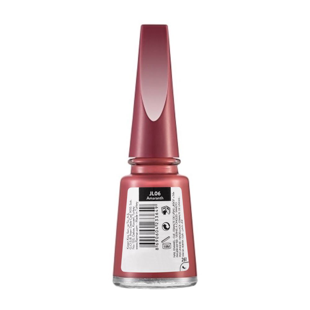 Purchase Flormar Jelly Look Nail Enamel, JL06, Amaranth, 11ml Online at ...