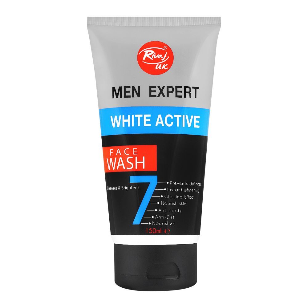 Rivaj Men Expert White Active Face Wash, 150ml