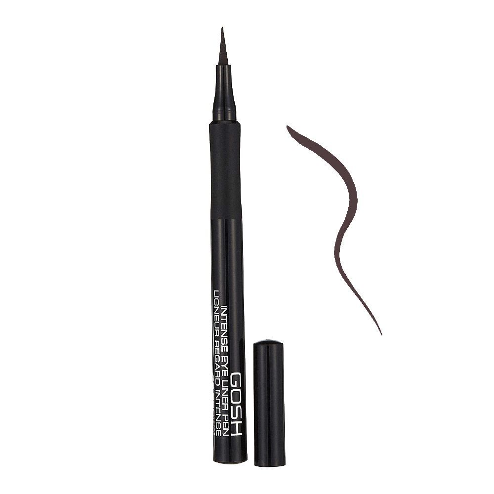 Gosh Intense Eye Liner Pen, 03, Brown