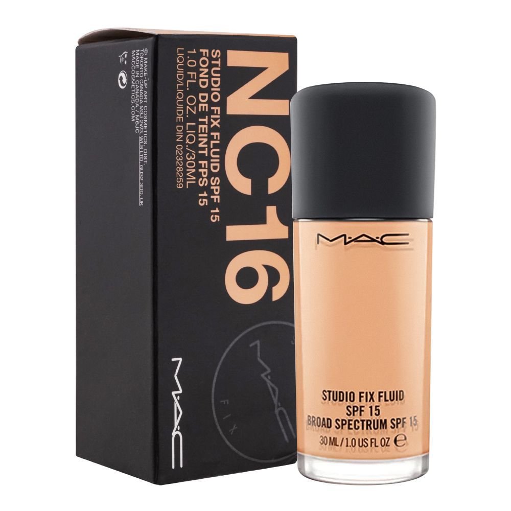 MAC Cosmetics Studio Finish Foundation, NC-16