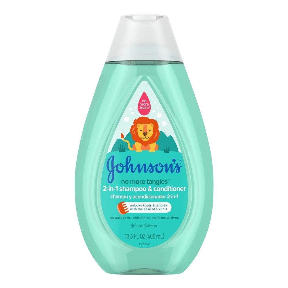 Johnson's No More Tangles 2in1 Shampoo & Conditioner, 400ml