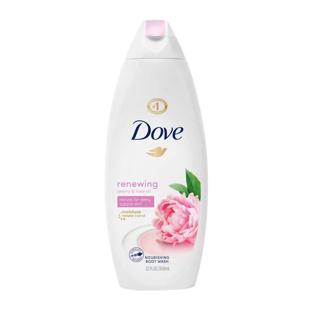 Dove Renewing Peony & Rose Oil Nourishing Body Wash, 650ml