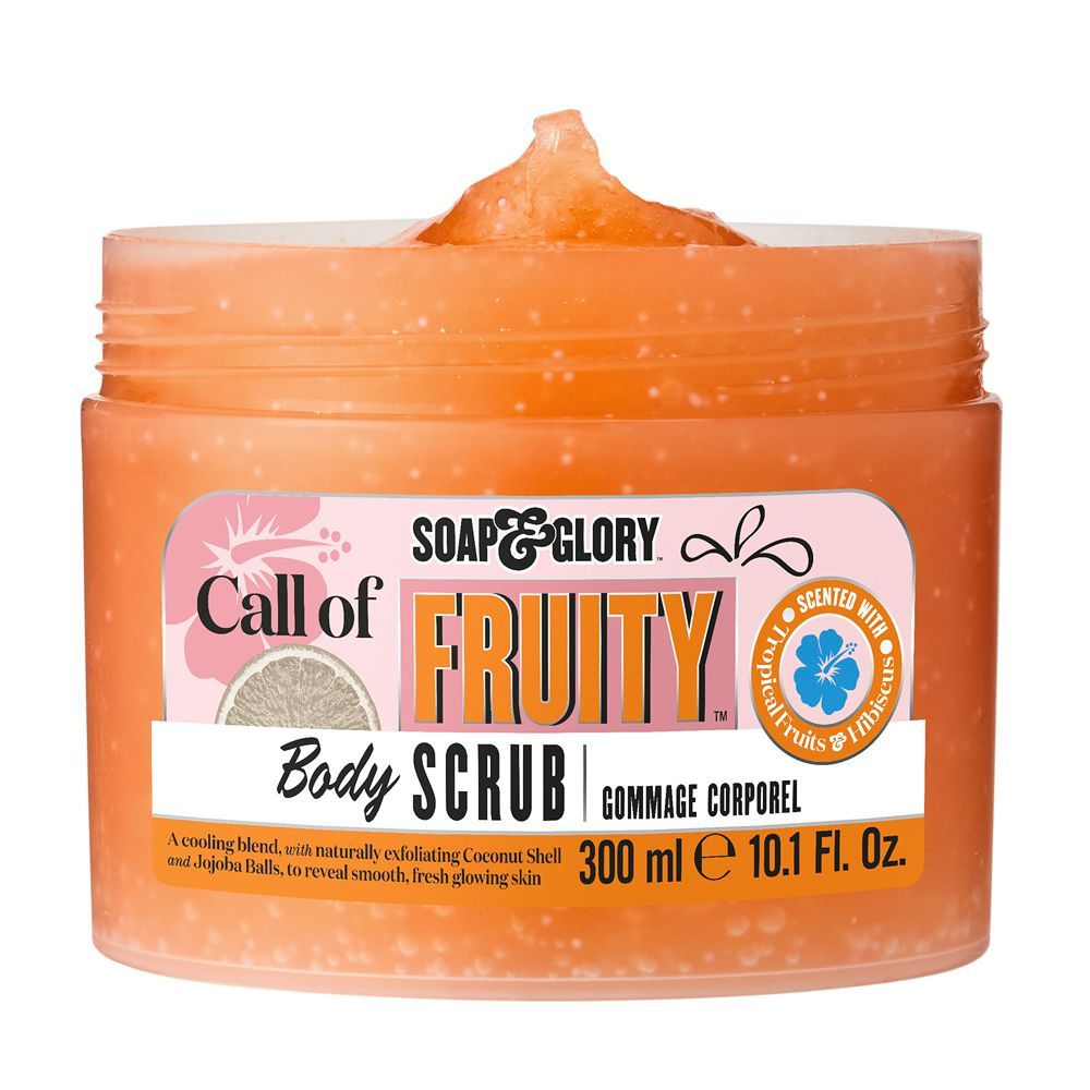 Soap & Glory Call Of Fruity Body Scrub, Gommage Corporel, 300ml