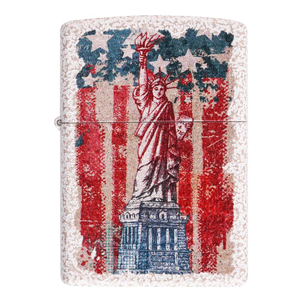 Zippo Lighter, Statue Of Liberty Design, 49782