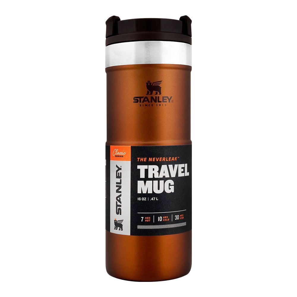 Stanley Classic Series Neverleak Travel Mug 0.47 Litre, Maple, 10-09851-010