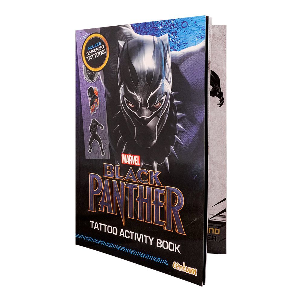Black Panther Tattoo Activity, Book