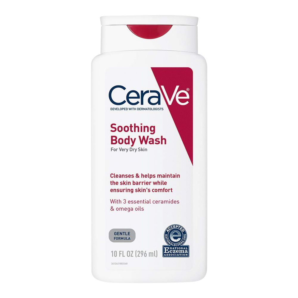 Order CeraVe Soothing Body Wash, With 3 Essential Ceramides & Omega Oil