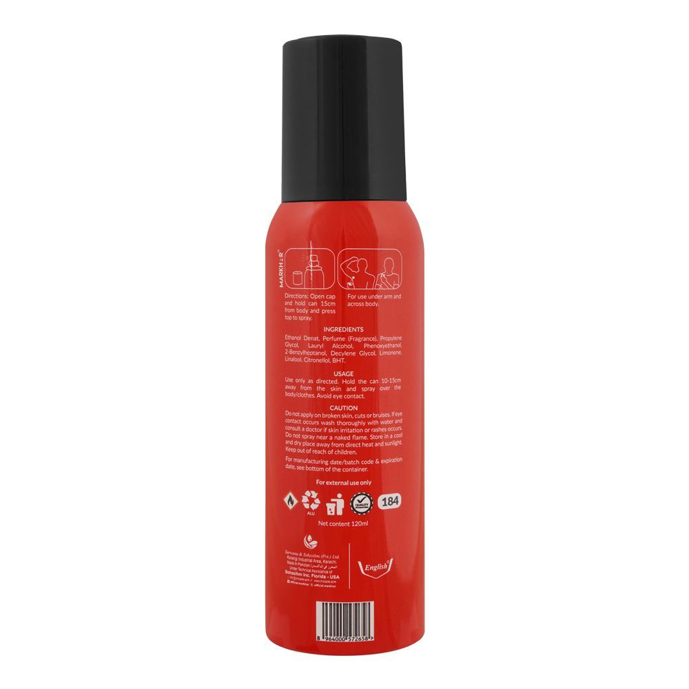 Purchase Markhor Desire No Gas Body Spray, For Men, 120ml Online at ...