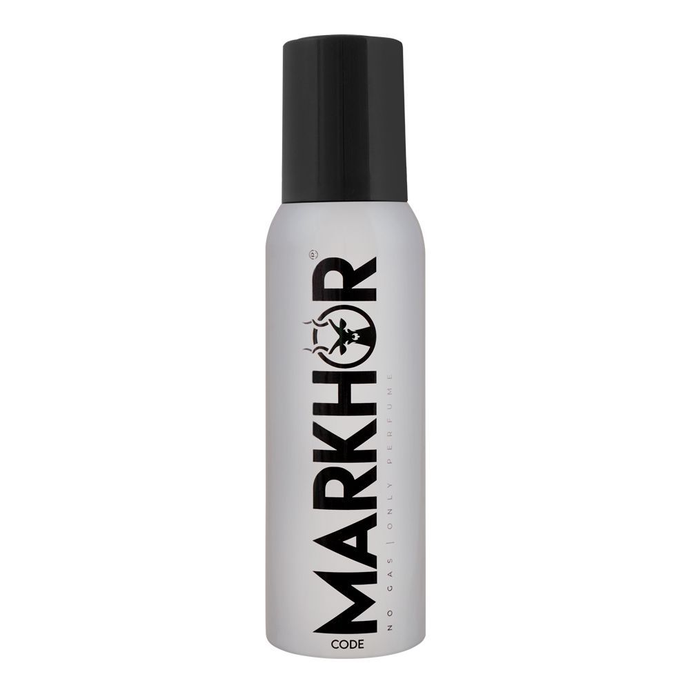 Markhor Code No Gas Body Spray, For Men, 120ml