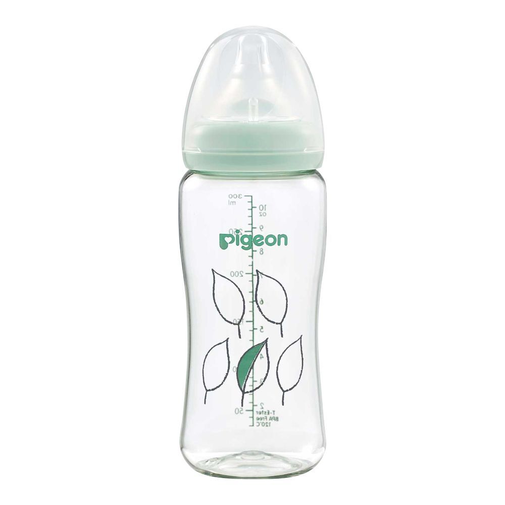 Pigeon Soft Touch WN T-Ester Feeding Bottle, Leaf, 300ml, A79451