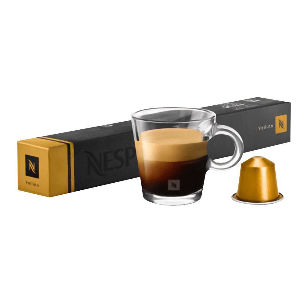 Nespresso Coffee Pods, Original Collection Volluto 49g, 10-Pack