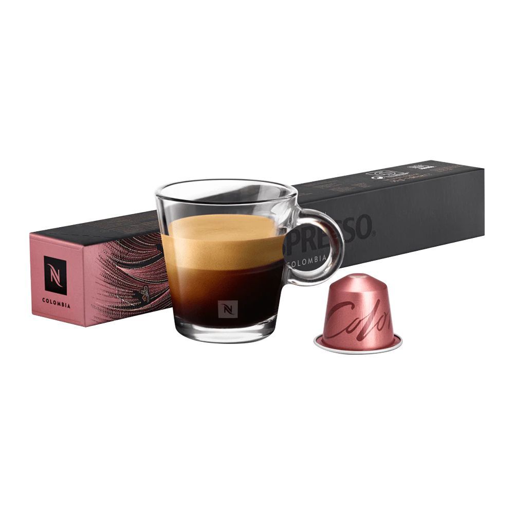 Nespresso Coffee Pods, Master Origins Colombia 57g, 10-Pack