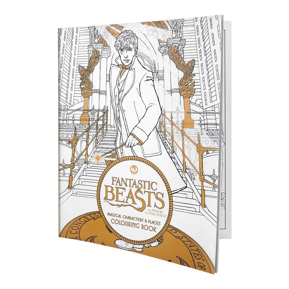 Fantastic Beasts And Where To Find Them Colouring, Book