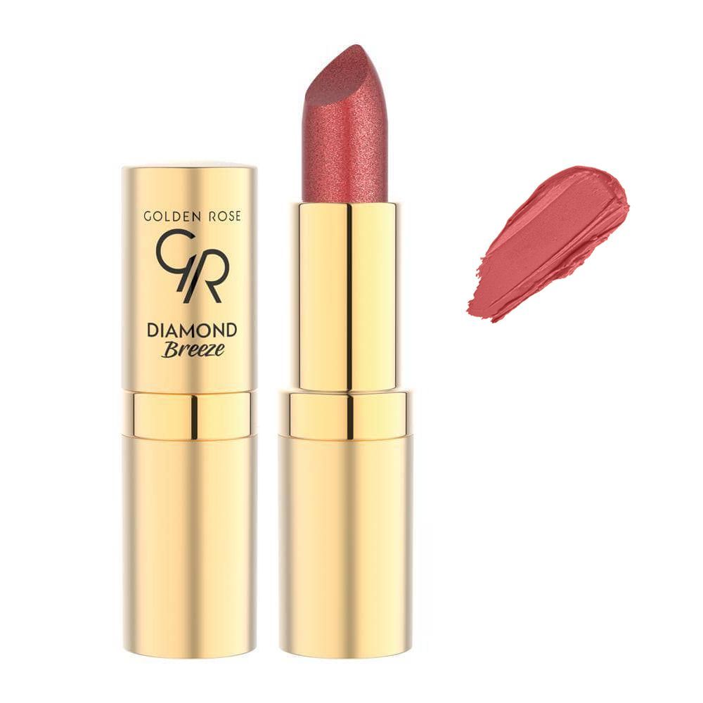 Golden Rose Diamond Breeze Shimmering Lipstick, 02, Pink Sparkle