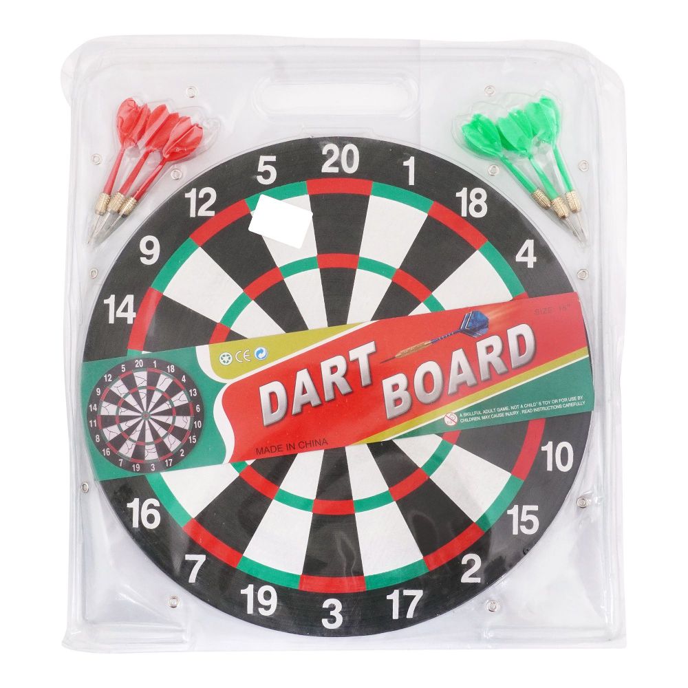 Style Toys Wooden Darts Board Large, 4651-0844