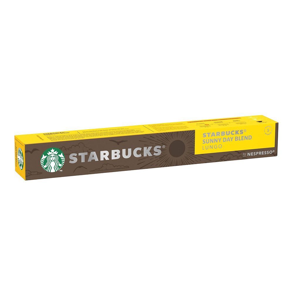 Starbucks Sunny Day Blend Lungo Coffee Pods, 56g, 10-Pack