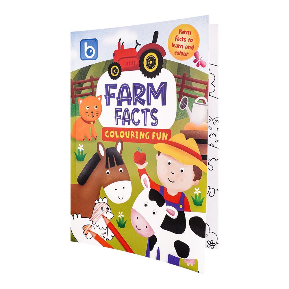 Farm Facts Colouring Fun, Book
