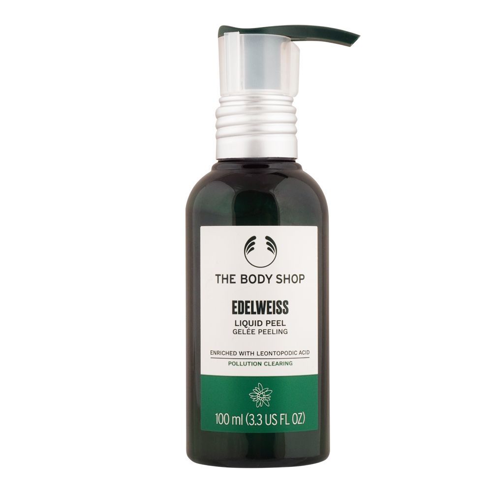The Body Shop Edelweiss Liquid Peel, Pollution Clearing, 100ml
