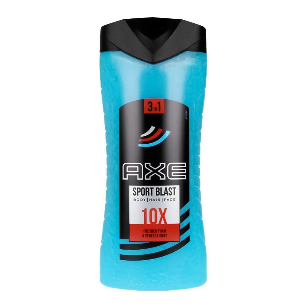 Axe Sport Blast 10X 3-In-1 Shower Gel, 250ml