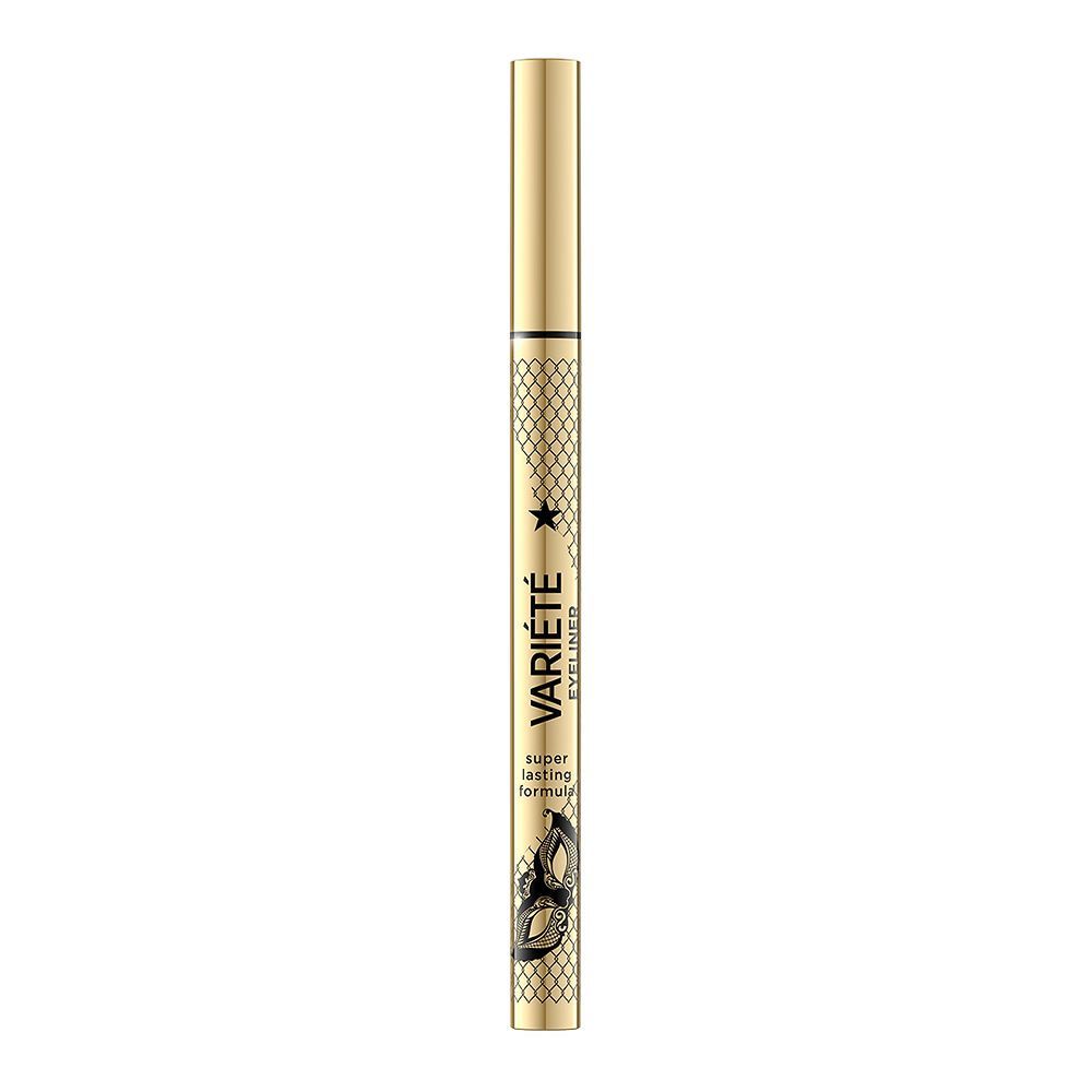 Eveline Variete Waterproof Eyeliner, Ultra Black