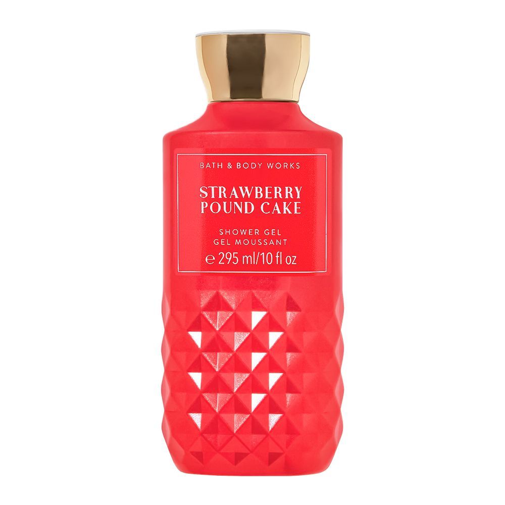 Bath & Body Works Strawberry Pound Cake Shower Gel, 295ml