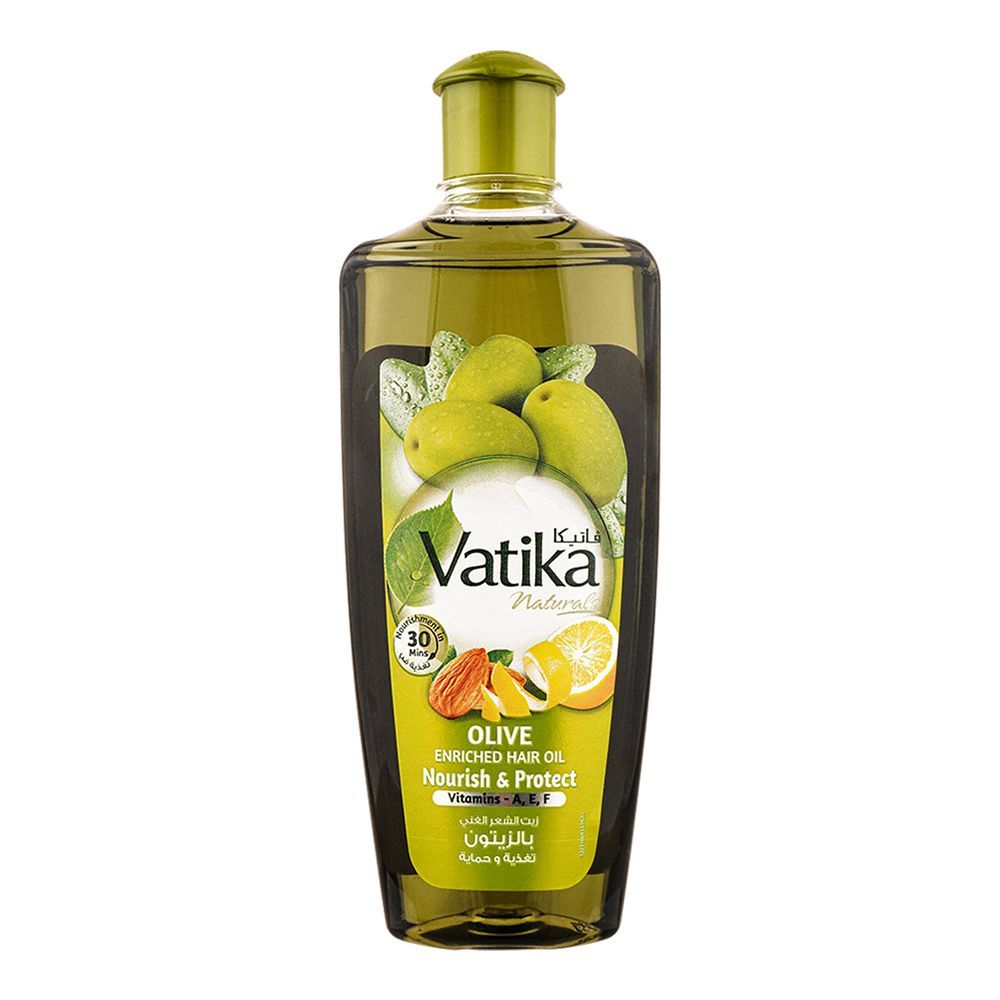 Dabur Vatika Olive Nourish & Protect Enriched Hair Oil, 300ml