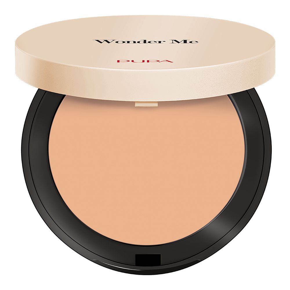 Pupa Milano Wonder Me Instant Perfection Compact Face Powder, 020, Nude