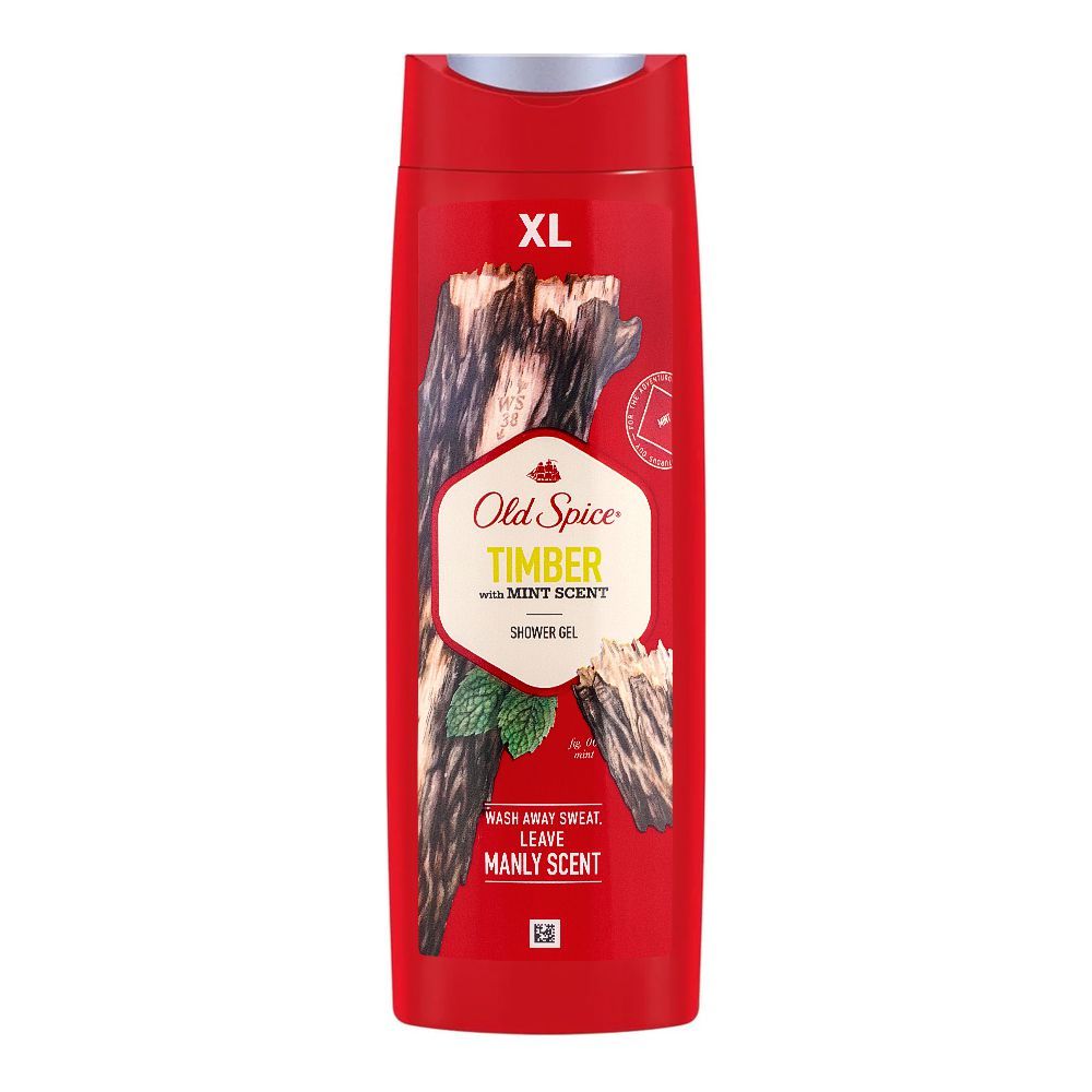 Old Spice Timber With Mint Scent Shower Gel, 400ml