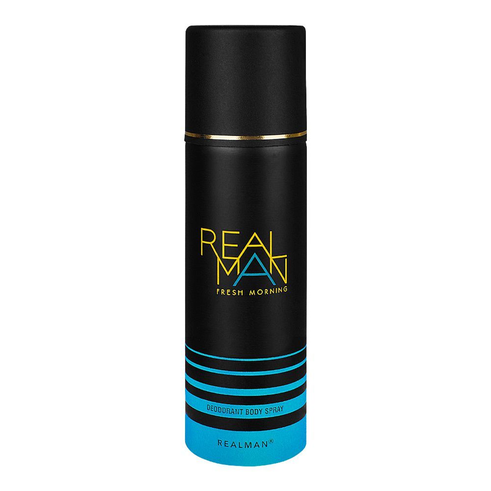 RealMan Fresh Morning Deodorant Body Spray, 150ml