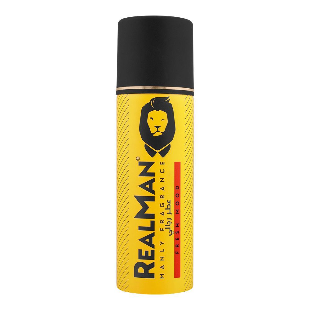 RealMan Fresh Mood Deodorant Body Spray, 150ml