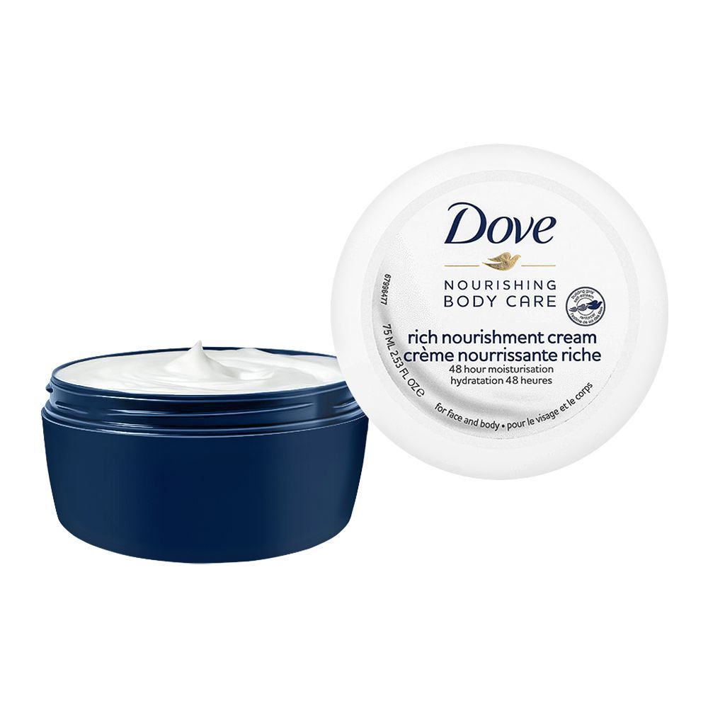 Dove 48 Hours Nourishing Body Care Rich Nourishment Cream, 250ml