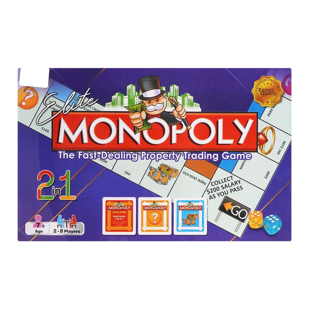 Gamex Cart Elite Monopoly Game, 419
