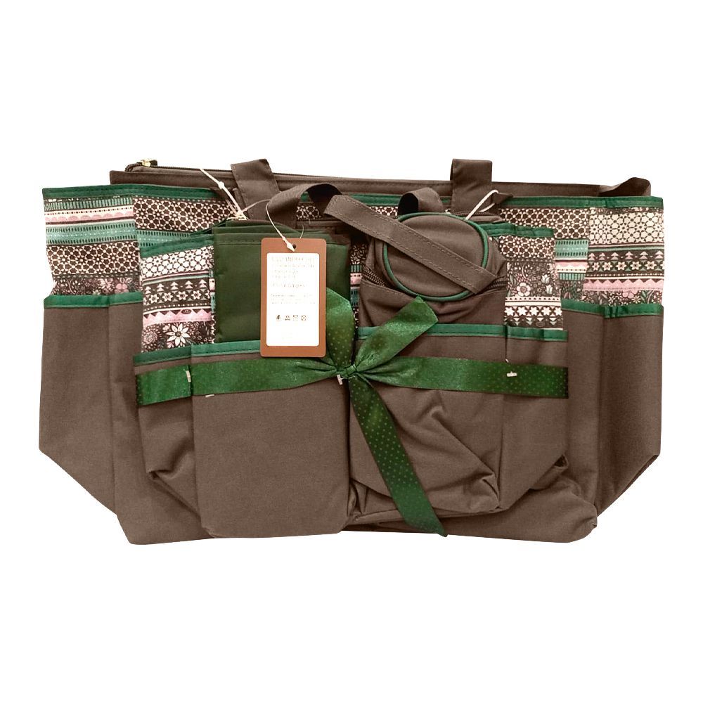 Mothercare Bag Set, Brown & Dark Green, BB999DH